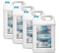 GiDeli Antigel concentré pour pare-brise - 4 x 5 l - Antigel -60 °C - Eau de nettoyage pour protection contre le gel - Nettoyant pour vitres d'hiver