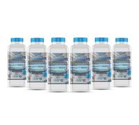 GiDeli Antigel concentré pour pare-brise - 6 x 1 l - Antigel -60 °C - Eau d'essuyage pour protection contre le gel - Nettoyant pour vitres d'hiver