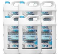 GiDeli Antigel concentré pour pare-brise - 6 x 5 l - Antigel -60 °C - Eau d'essuyage pour protection contre le gel - Nettoyant pour vitres d'hiver
