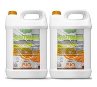 GiDeli Bioéthanol 2 x 5 l Parfum orange 96,6 % éthanol pour cheminée intérieure et extérieure Sans fumée ni suie Fabriqué à partir de maïs et de betterave sucrière