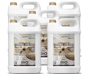 GiDeli Bioéthanol 5 x 5 l Parfum vanille 96,6 % éthanol pour cheminée intérieure et extérieure Sans fumée ni suie Fabriqué à partir de maïs et de betterave sucrière