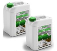 GiDeli Bioéthanol Lot de 2 bio-éthanol Parfum forêt 96,6 % éthanol pour intérieur et extérieur Sans fumée ni suie Fabriqué à partir de maïs et de betterave sucrière