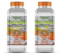 GiDeli Bioéthanol Lot de 2 x 1 l Parfum orange 96,6 % éthanol pour cheminée intérieure et extérieure Sans fumée ni suie Fabriqué à partir de maïs et de betterave à sucre