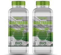 GiDeli Bioéthanol Lot de 2 x 1 l Parfum pomme 96,6 % éthanol pour intérieur et extérieur Sans fumée ni suie Fabriqué à partir de maïs et de betterave sucrière