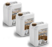 GiDeli Bioéthanol - Lot de 3 x 10 l - Parfum cannelle - 96,6 % d'éthanol - Pour intérieur et extérieur - Sans fumée et suie - Fabriqué à partir de maïs et de betterave sucrière