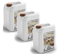 GiDeli Bioéthanol Lot de 3 x 10 l Parfum vanille 96,6 % éthanol pour cheminée intérieure et extérieure Sans fumée ni suie Fabriqué à partir de maïs et de betterave sucrière