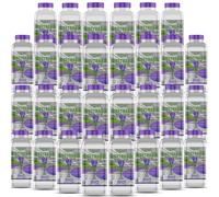 GiDeli Bioéthanol Lot de 30 x 1 l parfum lavande 96,6 % éthanol pour cheminée intérieure et extérieure Sans fumée ni suie À base de maïs et de betterave sucrière