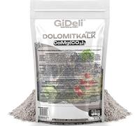 GiDeli Chaux Dolomitique 5 kg - Amendement Calcaire pour Gazon | augmente le pH du sol, riche en calcium et magnésium, améliore la structure du sol, anti-mousse, pour potager et jardin