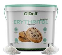 GiDeli Érythritol 10 kg en Seau - Édulcorant Zéro Calorie, Keto, Sans Sucre