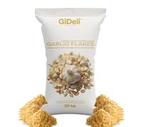 GiDeli Flocons d'ail 25 kg pour assaisonner la viande, les légumes et les plats de poisson - Complément aromatique à vos plats - Qualité professionnelle pour les grands consommateurs et la gastronomie