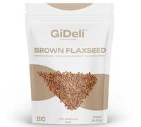 GiDeli Graines de Lin Brun Muesli aux graines de lin un complément alimentaire naturel et végan. (1kg)