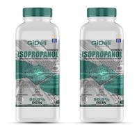 GiDeli Isopropanol - 2 x 1 l - Alcool isopropylique 99,9 % - Nettoyage des composants électroniques et accessoires d'imprimante 3D