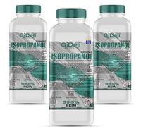 GiDeli Isopropanol 3 x 1 l - Alcool isopropylique 99,9 % - Nettoyage des composants électroniques et accessoires d'imprimante 3D