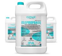 GiDeli Isopropanol 99,9% 15 litres d'alcool isopropylique à haute teneur en alcool pour le nettoyage des composants électroniques, lentilles et écrans, nettoyage des résines avec impression 3D