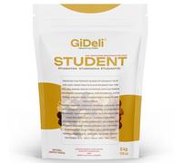 GiDeli Mélange de fruits pour étudiants de 5 kg avec cacahuètes, noix de cajou, noisettes, amandes, noix, raisins secs, myrtilles et chips de banane, sans additifs