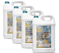 GiDeli Nettoyant pour freins 4 x 5 l - Pour voiture, moto et vélo - Élimine l'huile, la graisse, la poussière de frein, les résidus de colle - Dégraissant d'atelier, séchage rapide, sans résidus