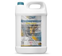 GiDeli Nettoyant pour freins - Bidon de 5 l - Pour voiture, moto et vélo - Élimine l'huile, la graisse, la poussière de frein, les résidus de colle - Dégraissant d'atelier, séchage rapide, sans