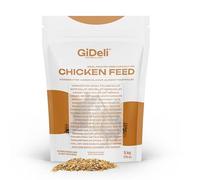 GiDeli Nourriture complète pour poulets - 5 kg - Farine de ponte - Nourriture complète pour poulets de volaille pour une performance de ponte et une formation optimales - Meilleure acceptation et