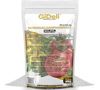 GiDeli Phosphate Monopotassique MKP 5kg - Engrais Hydrosoluble pour Fertirrigation et Usage Foliaire - Idéal pour Potager, Serre, Arbres Fruitiers - Sans Azote, Favorise Floraison et Fructification