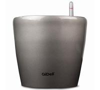 GiDeli Pot de fleurs auto-arrosant - Pot d'arrosage automatique avec indicateur de niveau d'eau - Pots de fleurs protégeant contre le débordement et la pourriture - Pot de plantation économe en temps