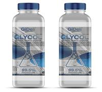 GiDeli Propylène glycol 99,5 % 2 x 1 l de solvant monopropylène glycol (PG) pour cosmétiques, produits pharmaceutiques, industries, laboratoires et applications techniques