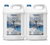 GiDeli Propylène glycol 99,5 % 2 x 5 l de solvant monopropylène glycol (PG) pour cosmétiques, produits pharmaceutiques, industries, laboratoires et applications techniques