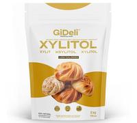 GiDeli Xylitol Sucre d'origine de Finlande 5 kg de sucre de bouleau substitut alimentaire comme édulcorant végétalien et doux pour les dents