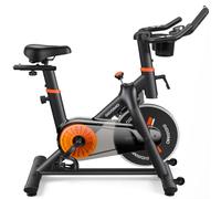 GIDGIMO Vélo d'appartement, 100 niveaux de résistance, Bluetooth, vélo de fitness connecté, capacité maximale 150 kg