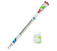 GIDIG Testeur de Nutriments PPM Meter Hydroponics TDS Meter Testeur D'eau Numérique (EC/PPM500/PPM700/CF) Compteur Hydroponique avec Indicateur S'applique à DWC de Testeur de Conductivité