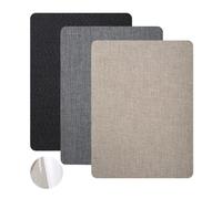 GIDWRIY 3 PCS Tissu Autocollant Reparation 20.3x27.9 CM,Tissu Réparations Siege Auto,Patch Autocollant Textile,Patch Réparation Trou Vetement,Piece pour Vetement Troué à Coudre pour Canapés, Rideaux