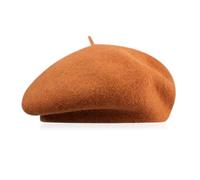 GIDWRIY Beret Femme Chic Français - Chapeau Laine Vintage Stylé Classique pour Hiver