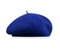 GIDWRIY Beret Femme Hiver Chic Français - Laine Artiste Élégant de Couleur Unie, Chapeau Vintage Basque Stylé Classique Souple