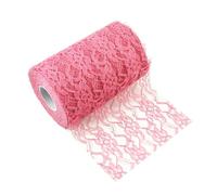 GIDWRIY Chemin de Table Dentelle 15 cm X 25 Yards,Vintage Chemin de Table Decoratif,Bapteme Chemins de Table Communion,Tendre Chemins de Table Mariage,Chemines de Table Cuisine pour Tableau, Cadeau