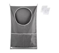 GIDWRIY Sac à Linge Sale Suspendu,Sac à Linge Sale Voyage Mural,Panier Epingle A Linge Grande Capacité,Panier Suspendu Rangement Vetement,Laundry Bag,Sacs Rangement Jouet Waterproof pour Armoires