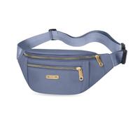 GIDWRIY Sac Banane Waterproof Bandoulière pour L'extérieur - Outdoor Sport Waist Pack Fanny Pack Réglable, Ceinture Sacoche Homme