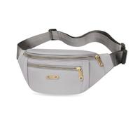 GIDWRIY Sac Banane Waterproof Bandoulière Sport Waist Pack, Fanny Pack Réglable