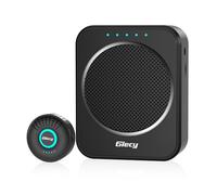 Giecy Amplificateur de Voix avec Micro Cravate sans Fil Portable, Anti-Larsen DSP, Rendu Vocal Traité Numérique (Non Hi-FI, sans Sifflement) pour Enseignants, Guides, Présentations, Extérieur