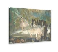 GIEIG Edgar Degas Ballet at the Paris Opera Poster Impression sur toile pour chambre d'adolescents et garçons 50 x 75 cm