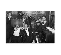 GIEIG Impression sur toile « End of Prohibition Party » - Décoration murale pour la maison, l'école, le bureau - Sans cadre - 30 x 45 cm