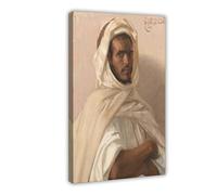 GIEIG Impression sur toile portrait d'Afrique du Nord par Alexandre Cabanel 50 x 75 cm