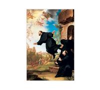 GIEIG Impression sur toile Saint Joseph de Cupertino pour chambre d'adolescent et de garçon - Impression sur toile sans cadre 50 x 75 cm