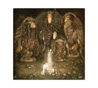 GIEIG John Bauer - Look At Them Troll Mother Said Look At My Sons - Toile décorative pour chambre à coucher, bureau, chambre, cadeau sans cadre, 30,5 x 30,5 cm (30 x 3 cm)