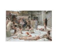 GIEIG Lawrence Alma Tadema - Toile décorative pour chambre à coucher, bureau, chambre, cadeau sans cadre, 60 x 90 cm