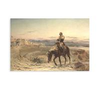 GIEIG Poster sur toile « Remnants Of An Army » par Elizabeth Thompson - Décoration murale pour chambre à coucher, bureau, cuisine, cadeau sans cadre - 40 x 60 cm