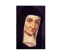GIEIG Poster sur toile Saint Louise de Marillac - Décoration murale pour chambre à coucher, bureau, cuisine, cadeau - Sans cadre - 30 x 45 cm