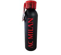 Giemme Bouteille d'eau Milan en aluminium 650 ml bouteille d'eau de football AC-Milan PS 40048