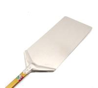 GIEMME Pelle à pizza pour Pinsa, Panouzzo et Pizza à la romaine, tête 23 x 40 cm - Aluminium anodisé - Pelle professionnelle avec manche de 60 cm