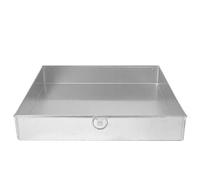 GIEMME Plaque à Four 37 x 37 cm En Aluminium - Plaque à Pâtissière