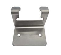 GIEMME Porte-pelles en Acier Inoxydable pour pelles à Pizza Professionnelles - Support Mural Robuste et Peu encombrant (1 Emplacement)