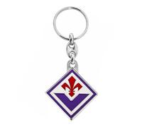 Giemme VANNISPORT FIORENTINA VIOLET Porte-clés officiel en métal émaillé avec logo, aubergine, S